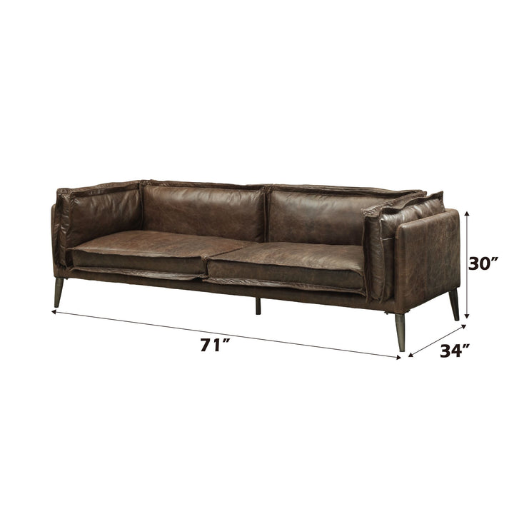Porchester Loveseat – dimensions diagram