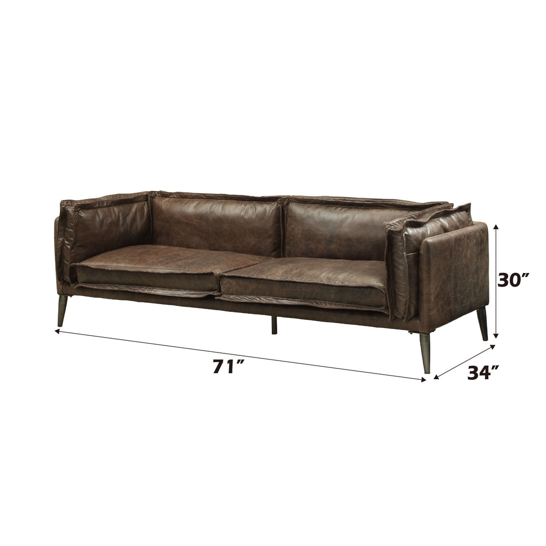 Porchester Loveseat – dimensions diagram