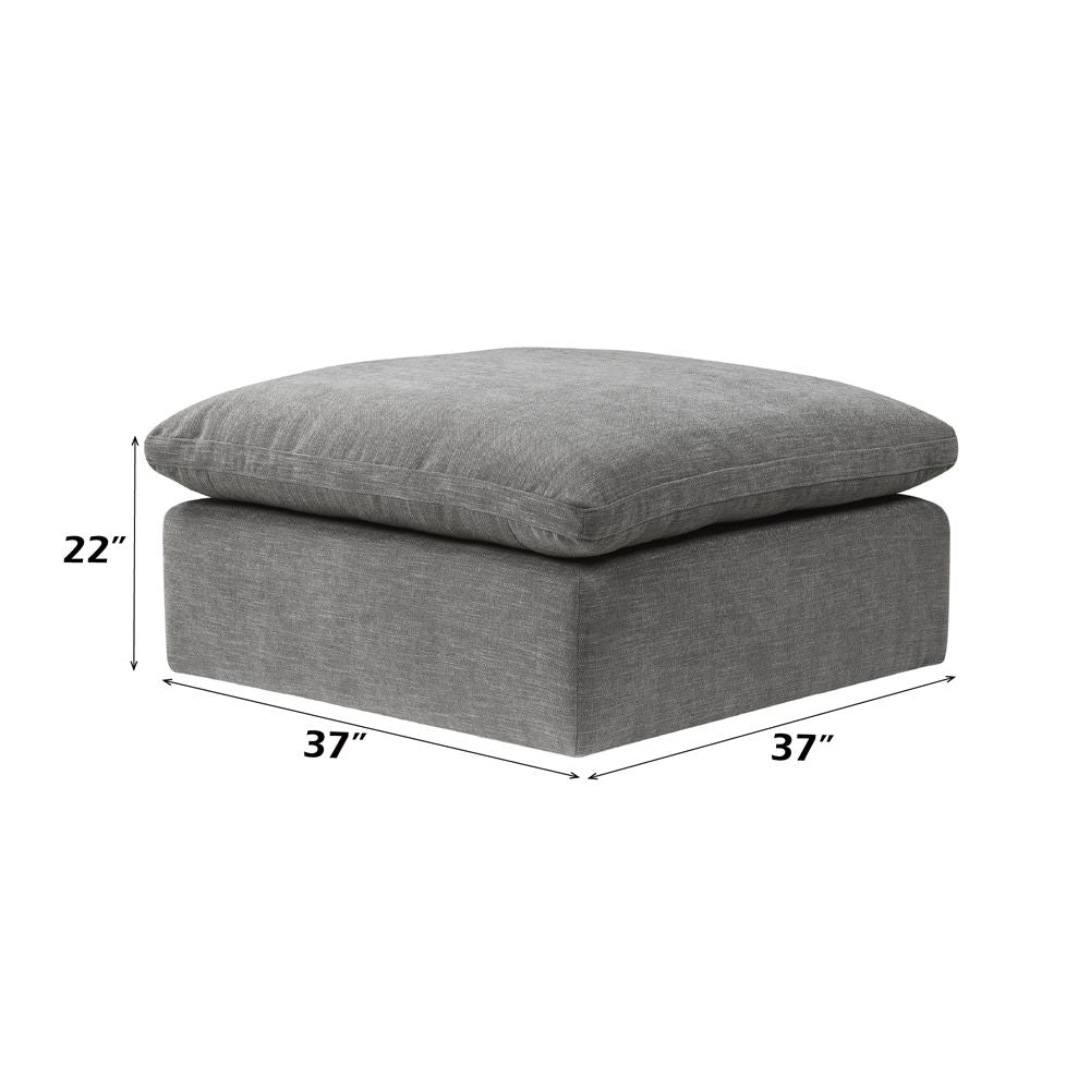 Naveen Modular - Ottoman – dimensions diagram