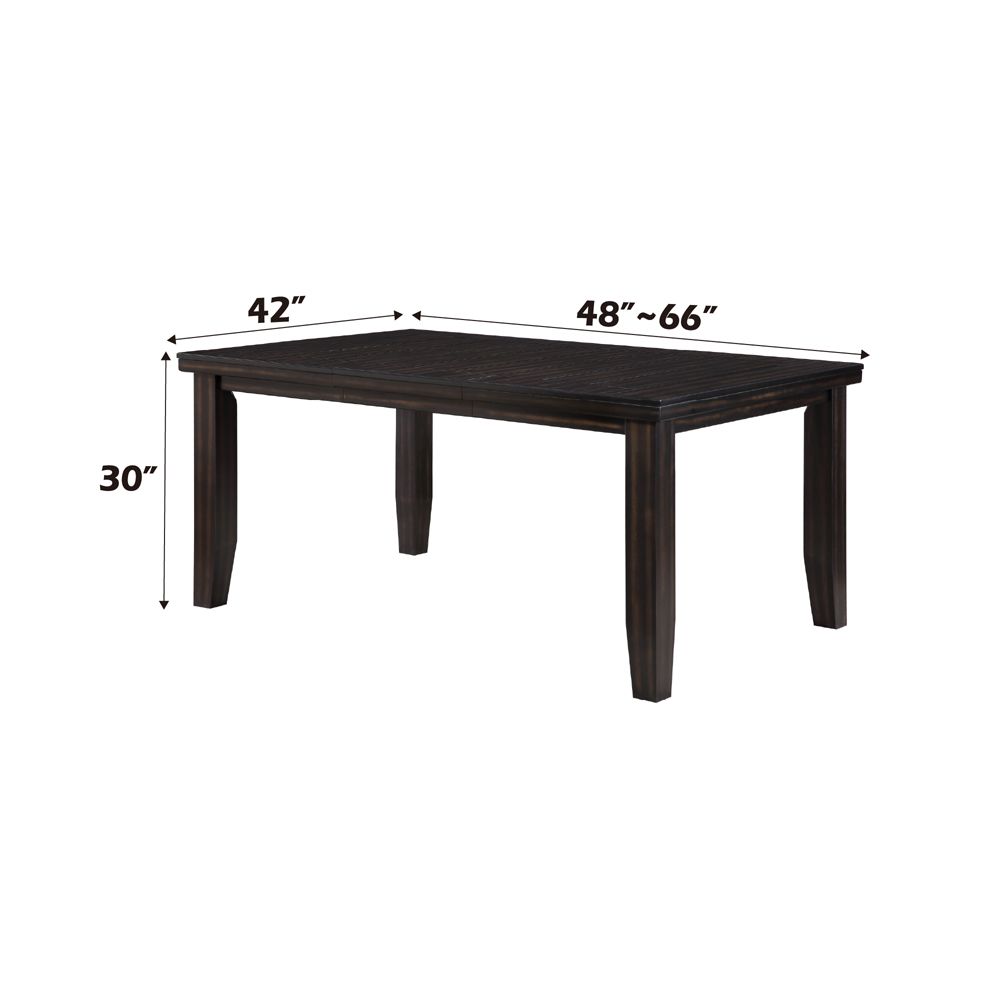 Urbana Dining Table – dimensions diagram