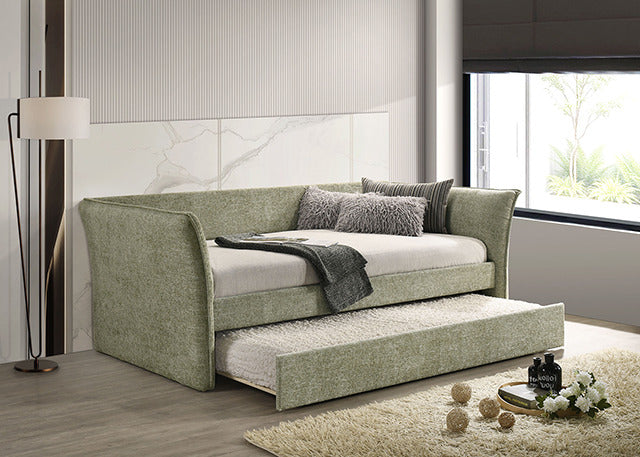 Yuri Twin Daybed W/ Trundle, Light Green - view 3