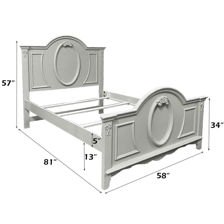Flora Full Bed – dimensions diagram