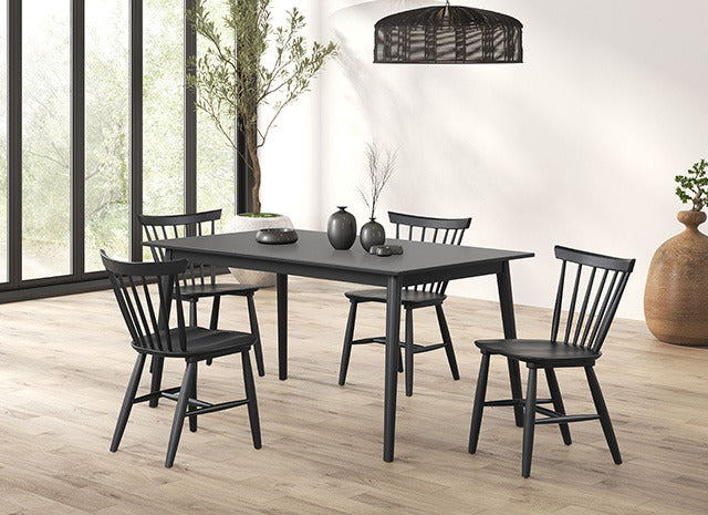 Beale Dining Table, Black - view 3