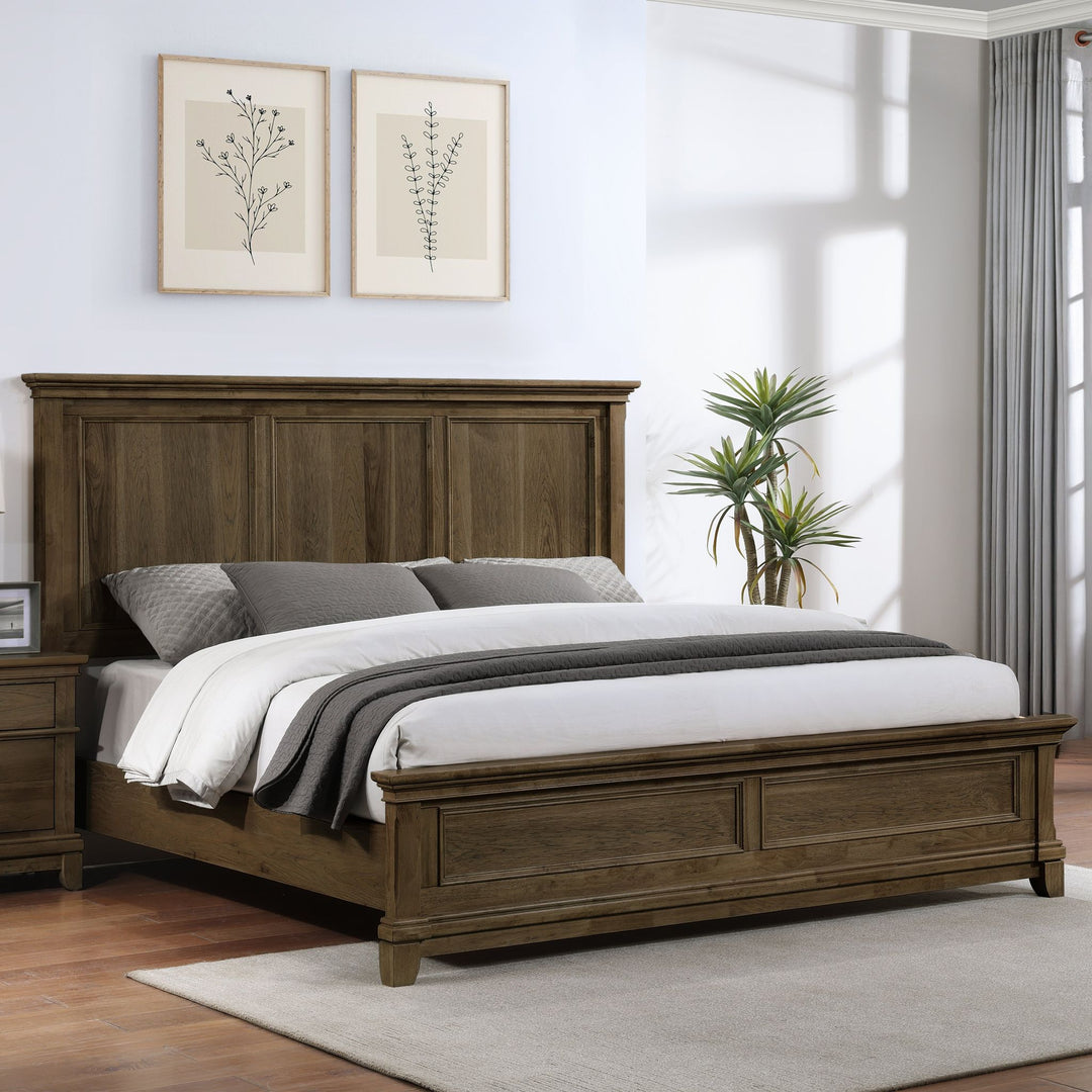 Sunstone 6/6-5/0 Ek/q Panel Side Rails-Walnut