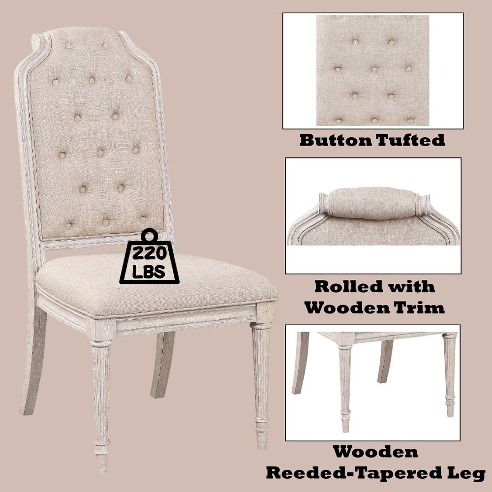Wynsor Side Chair (Set-2) – features callout