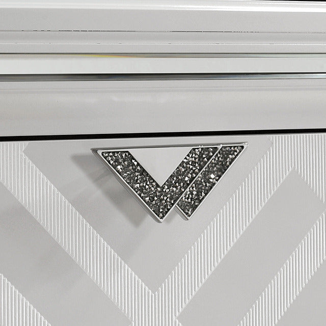 Emmeline Night Stand, White - view 4