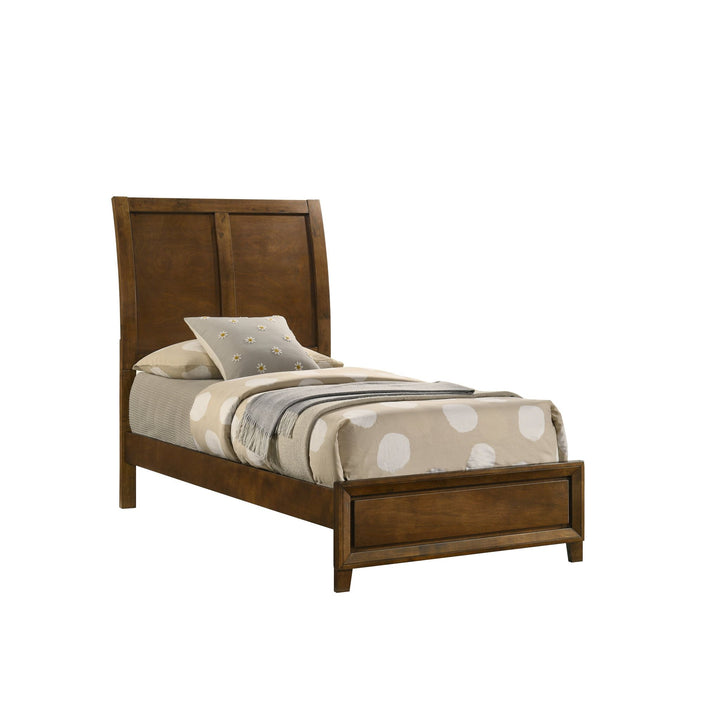 Ballard 3/3 T Headboard, Footboard &amp; Slat Kit-Walnut