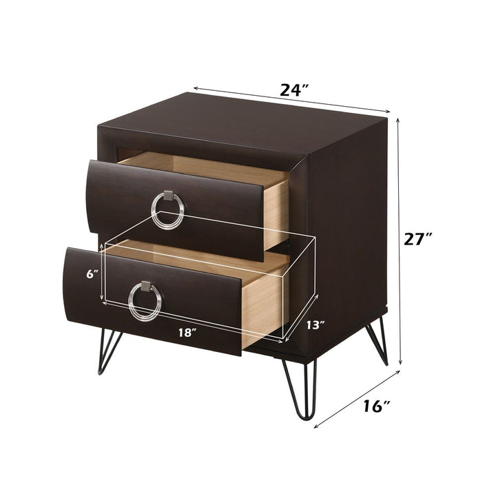 Tablita Nightstand – dimensions diagram