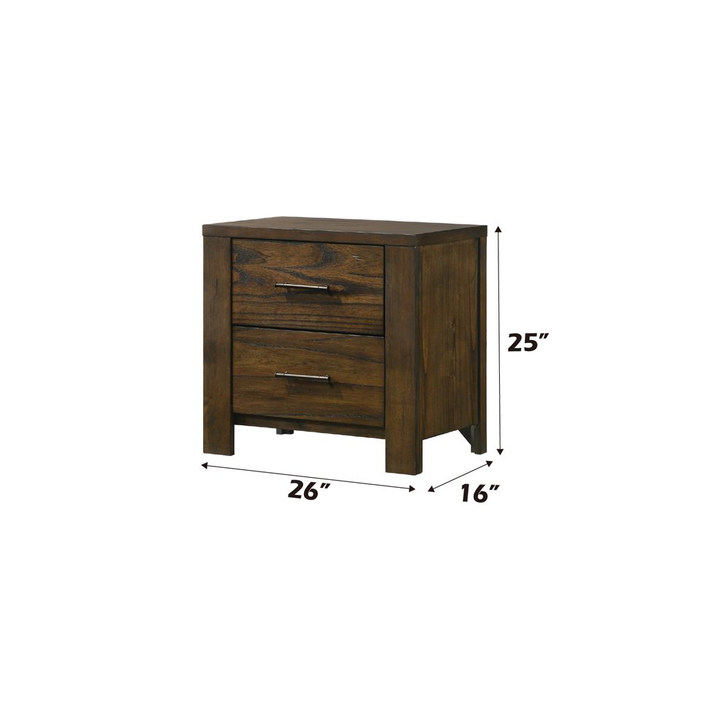 Merrilee Nightstand – dimensions diagram