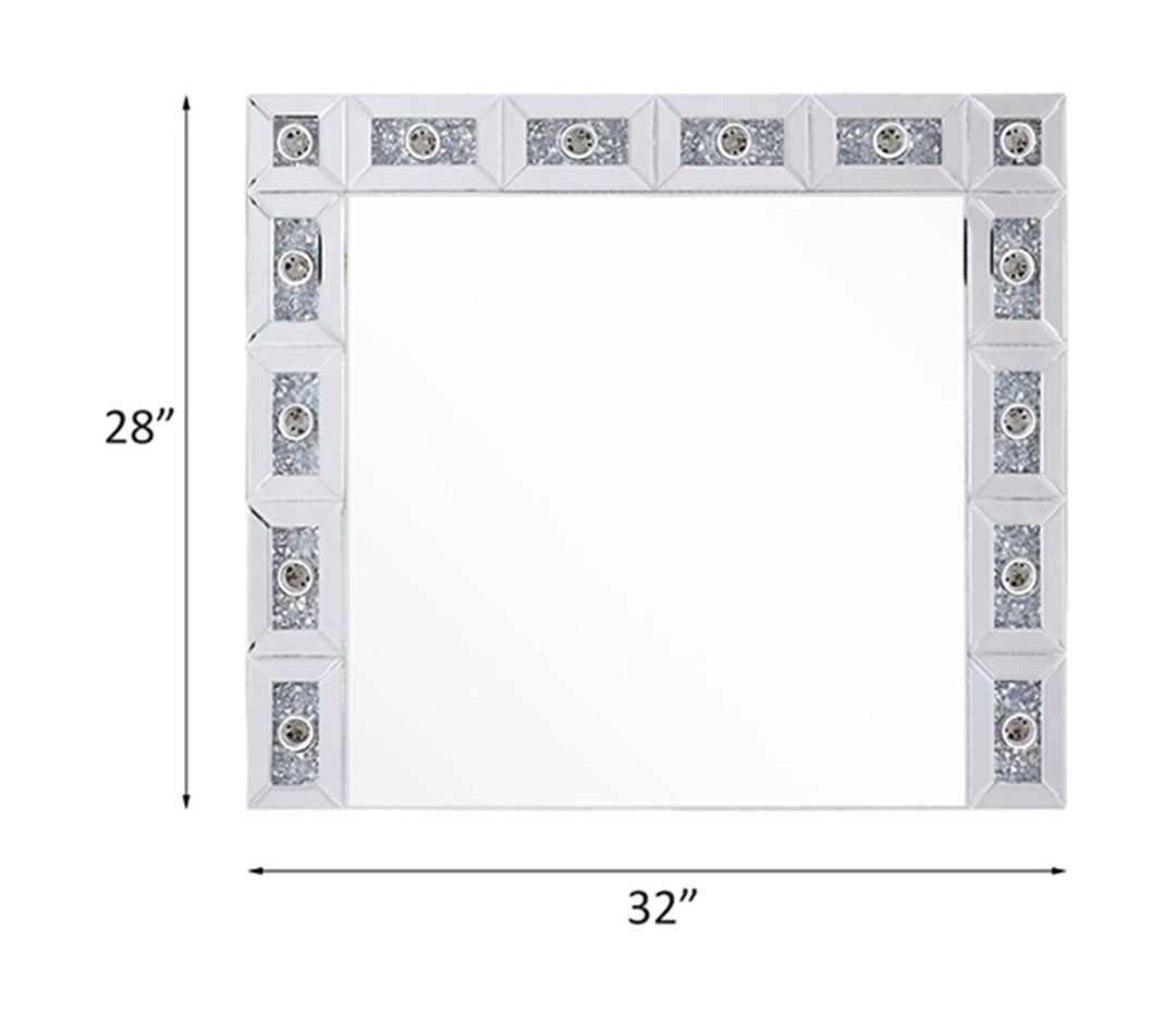 Noralie Accent Mirror – line drawing