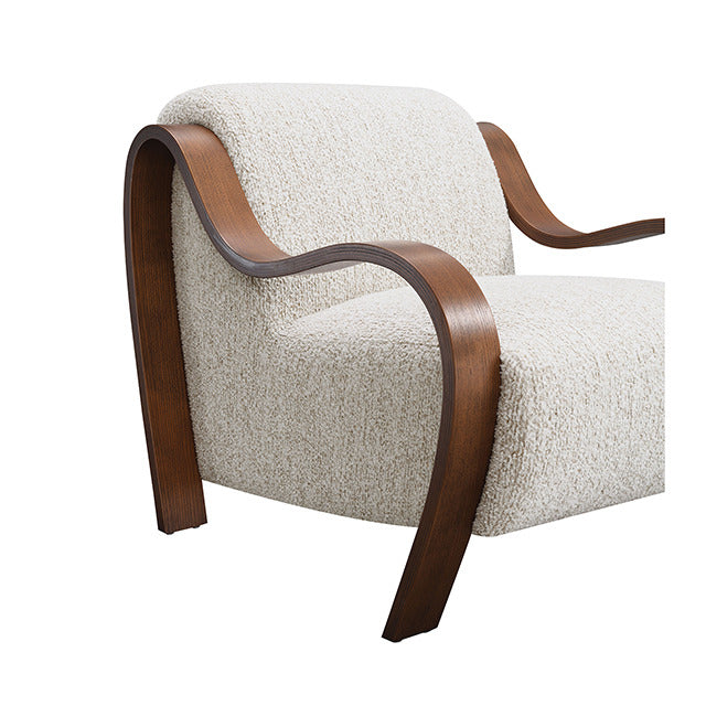 Niari Accent Chair, Egret Beige - view 6