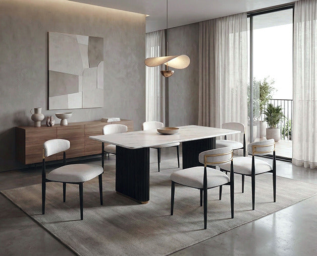 Minden 7 Pc. Dining Table Set - view 4
