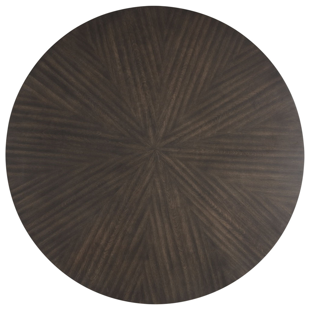 Chestnut Ridge 47" Round Table-Brown