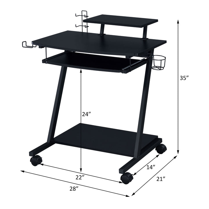 Ordrees Gaming Desk – line drawing