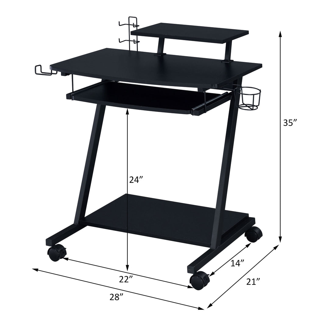 Ordrees Gaming Desk – line drawing