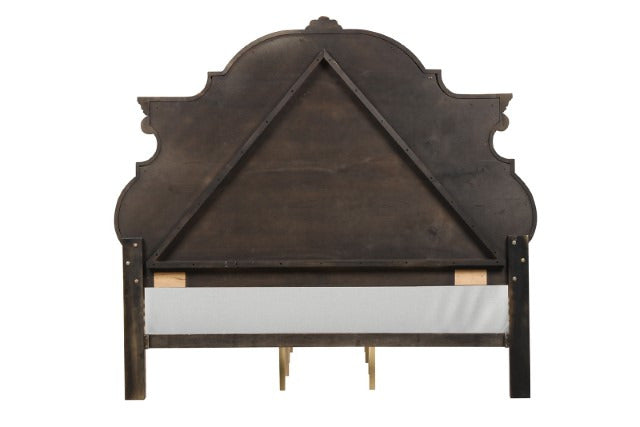 Leovanni Bed, Dark Brown - view 2