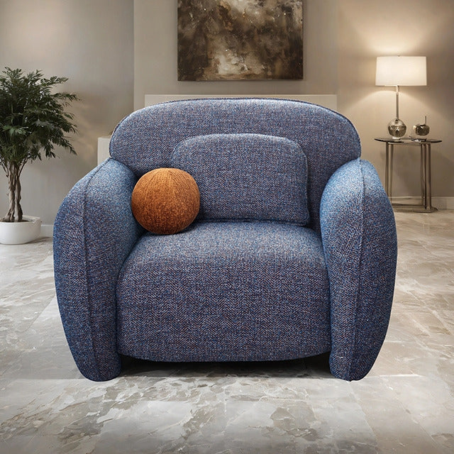 Previti Chair, Denim Blue