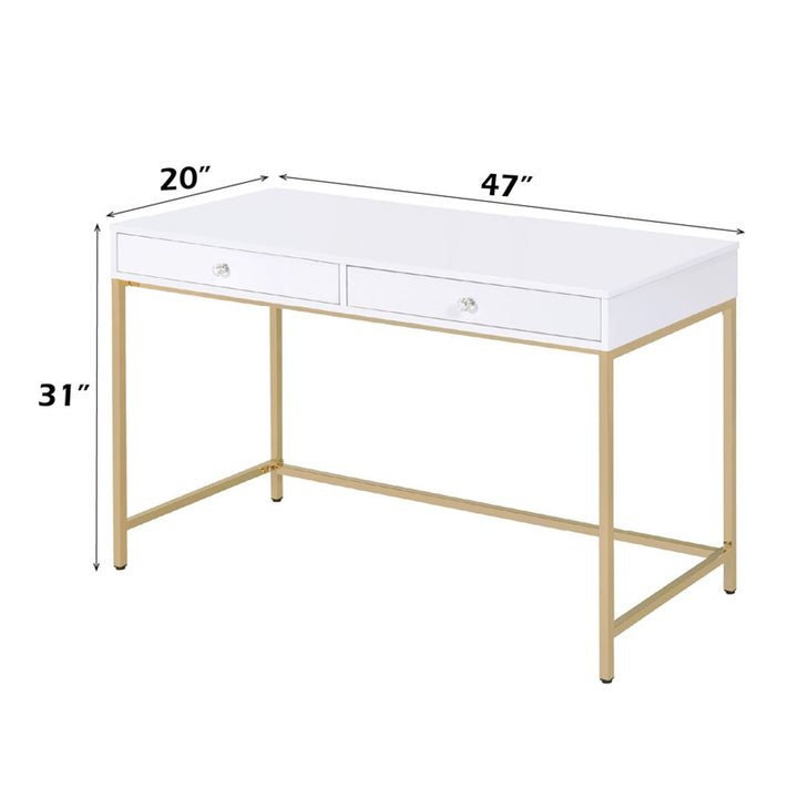 Ottey Writing Desk (Same AC00899) – dimensions diagram