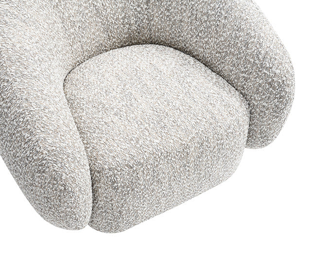 Savino Swivel Chair, Brown - view 2