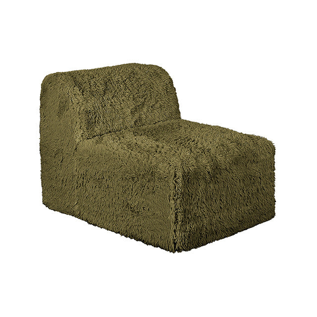 Nappi L-Sectional, Olive Green