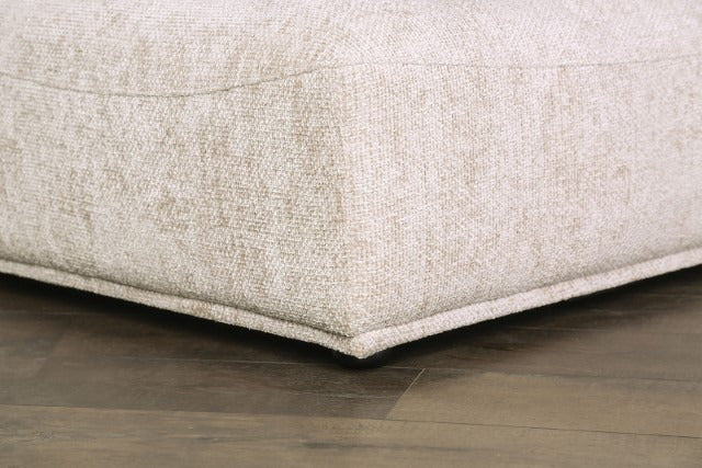 Stavanger Curved 3-Seater, Light Brown - view 4