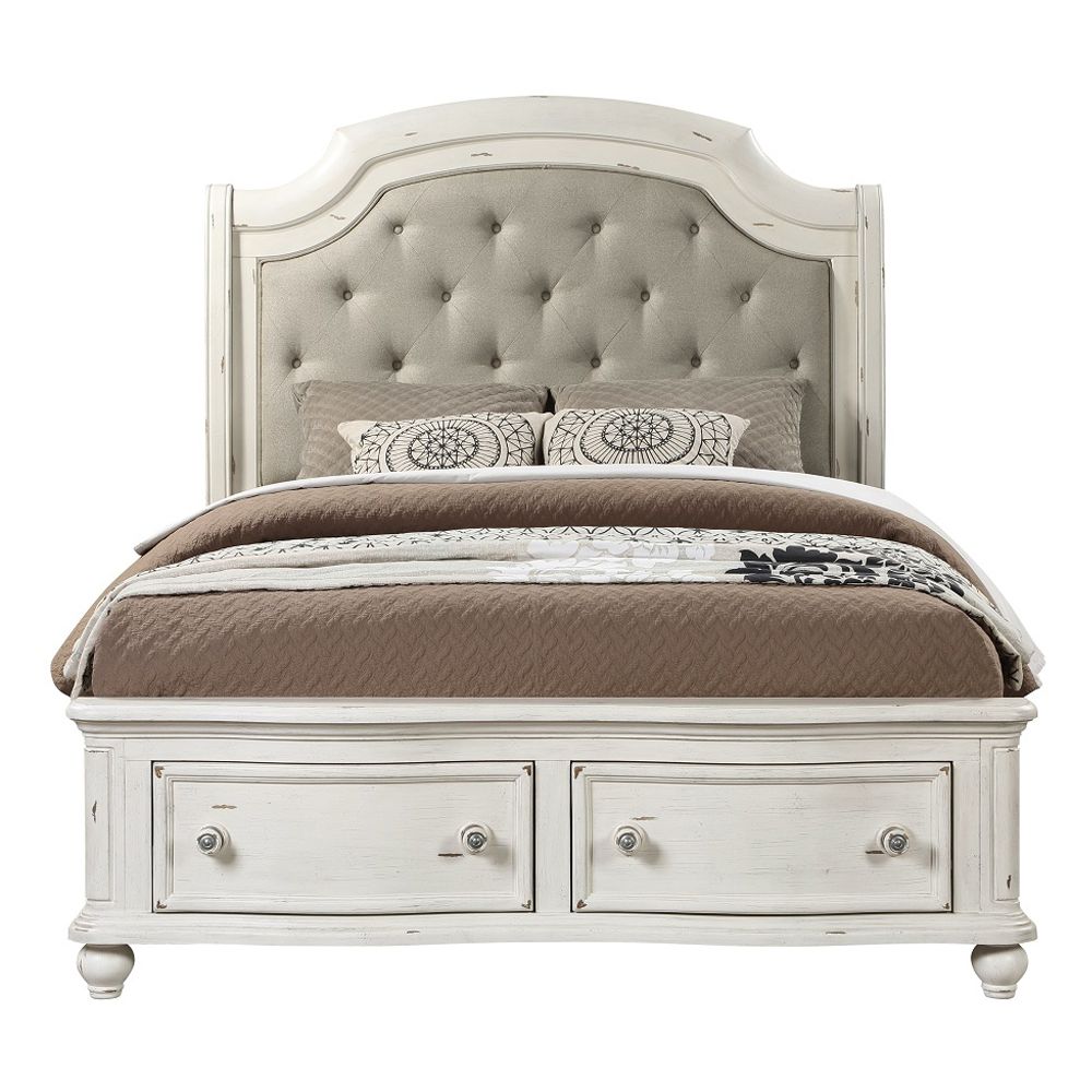 Jaqueline Queen Bed W/Storage – view 3