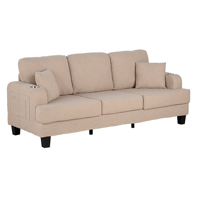Cinderford Sofa, Beige - view 2