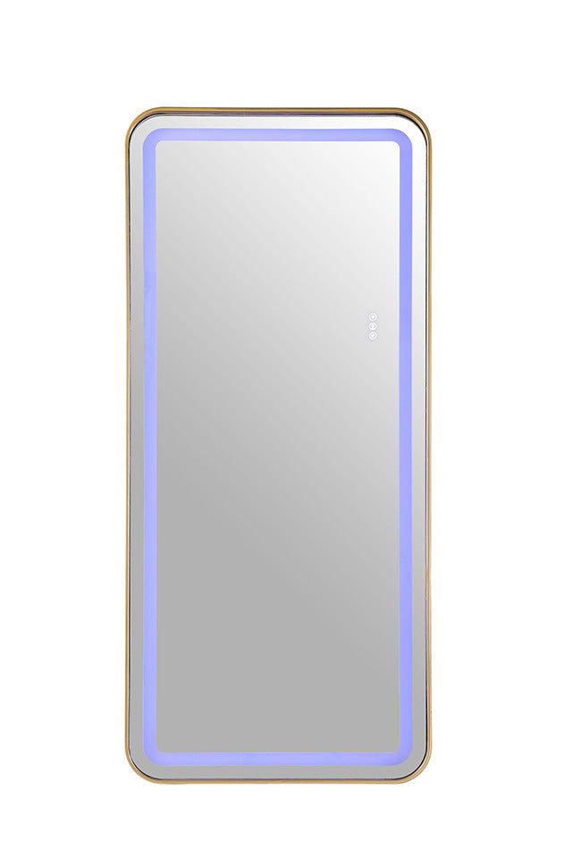 Katlyn Floor Mirror, Gold - view 7