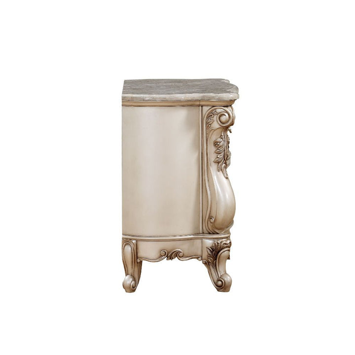Gorsedd Nightstand W/Marble Top – view 3