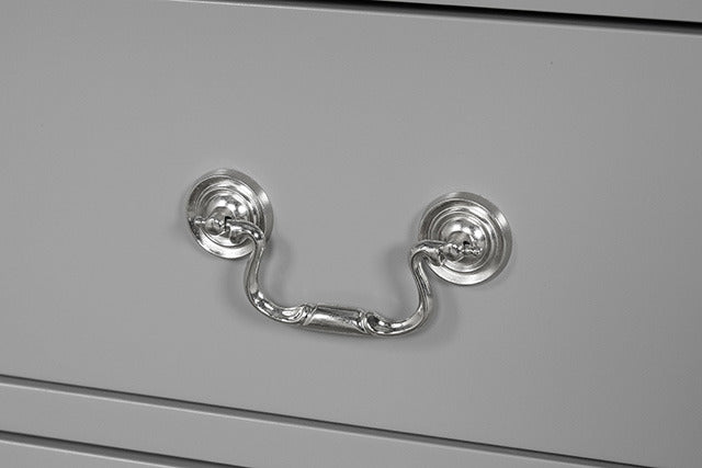 Louis Philippe Mirror, Gray - view 4