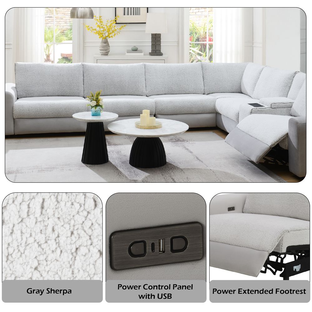 Tarrance Modular Power LF Power Recliner – features callout