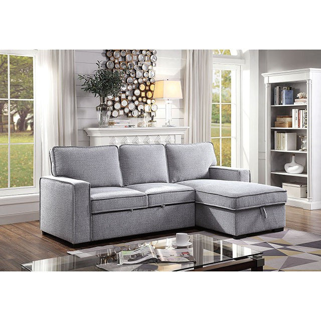 Ines Sectional, Gray - view 2