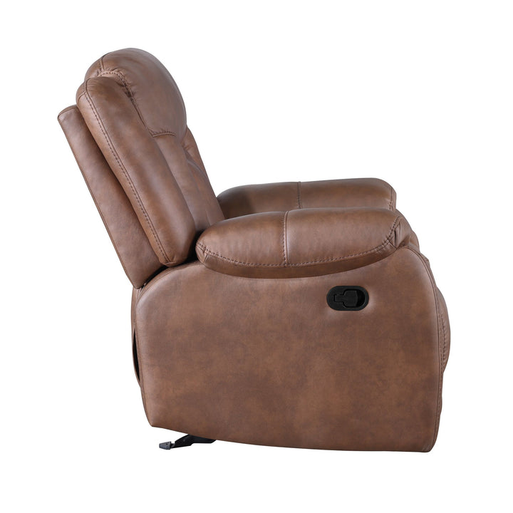 Morello  Sofa W/dual Recliner- Brown