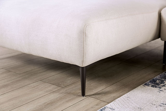Paderborn Sectional, Right Chaise, Linen White - view 5