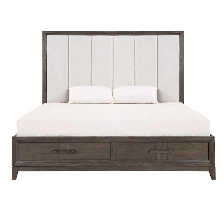 Landon 6/6-6/0 Ek/wk Headboard-Walnut
