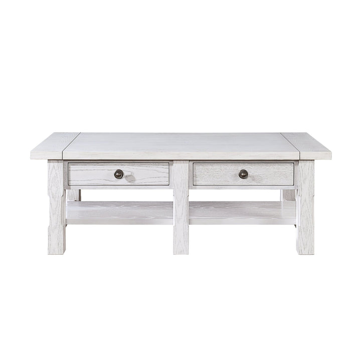 Dorsey 2 Drawer Coffee Table -White