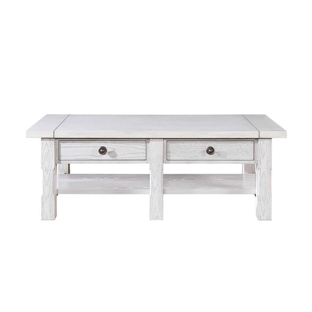 Dorsey 2 Drawer Coffee Table -White