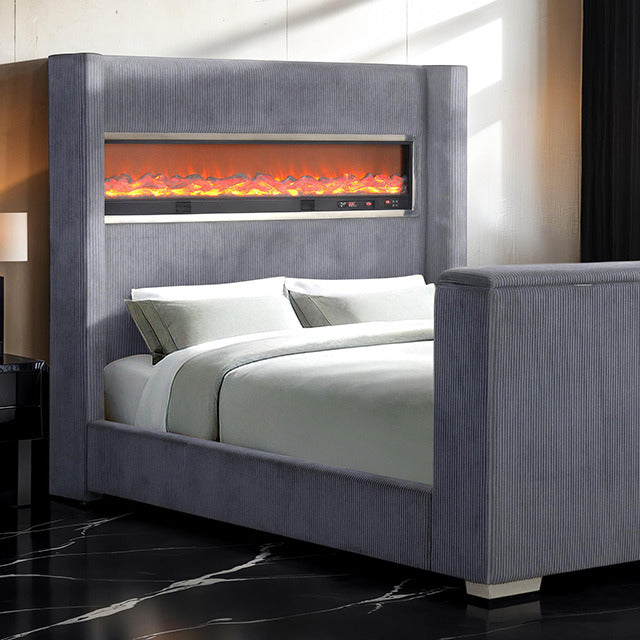 Sumter Bed, Gray