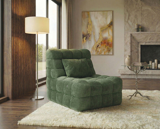 Kamili Massage Chair, Green - view 4