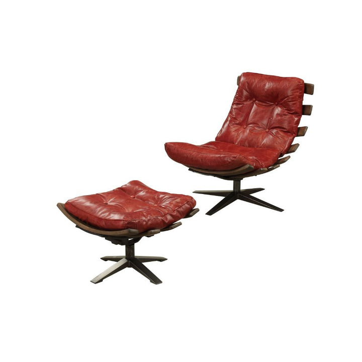 Gandy Chair &amp; Ottoman – view 2
