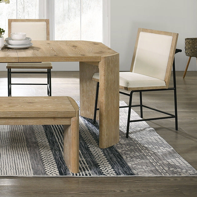 Edenbridge 6 Pc Dining Table Set W/ Bench