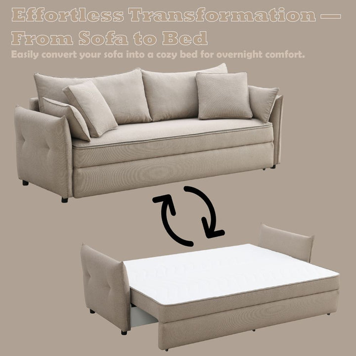 Irina Sofa W/Sleeper – features callout