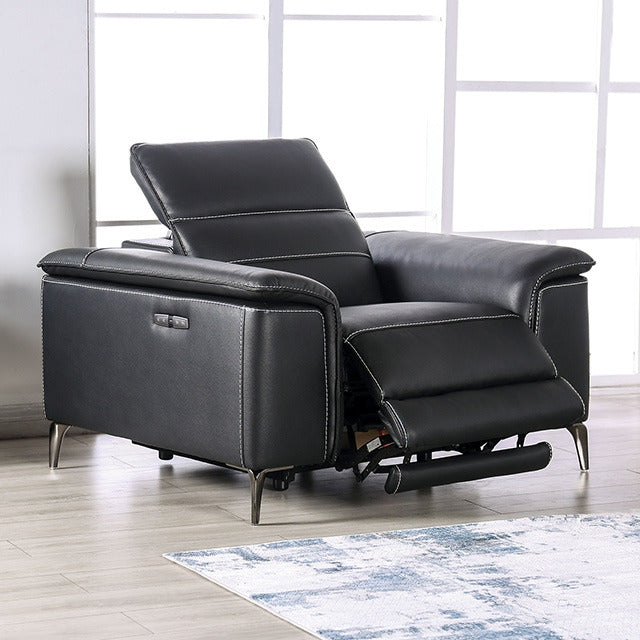 Ascona Power Recliner, Black