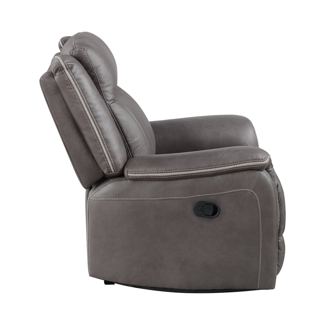 Enzo  Glider Recliner- Gray