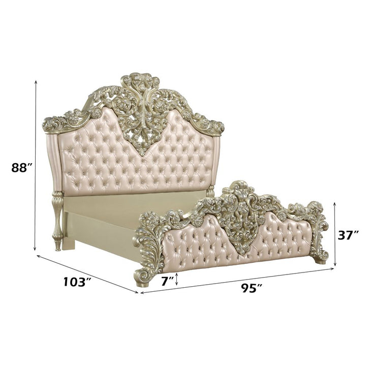 Vatican Eastern King Bed – dimensions diagram