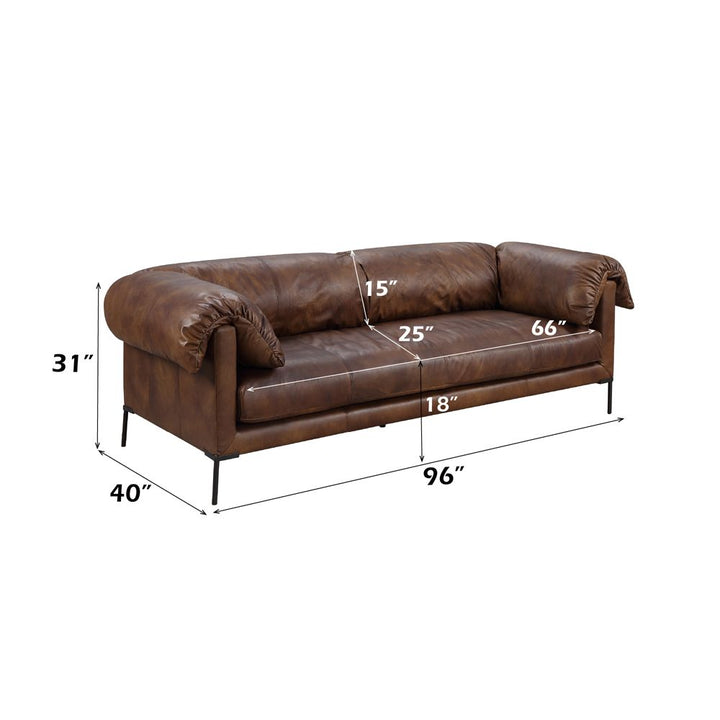 Jaron Sofa – dimensions diagram