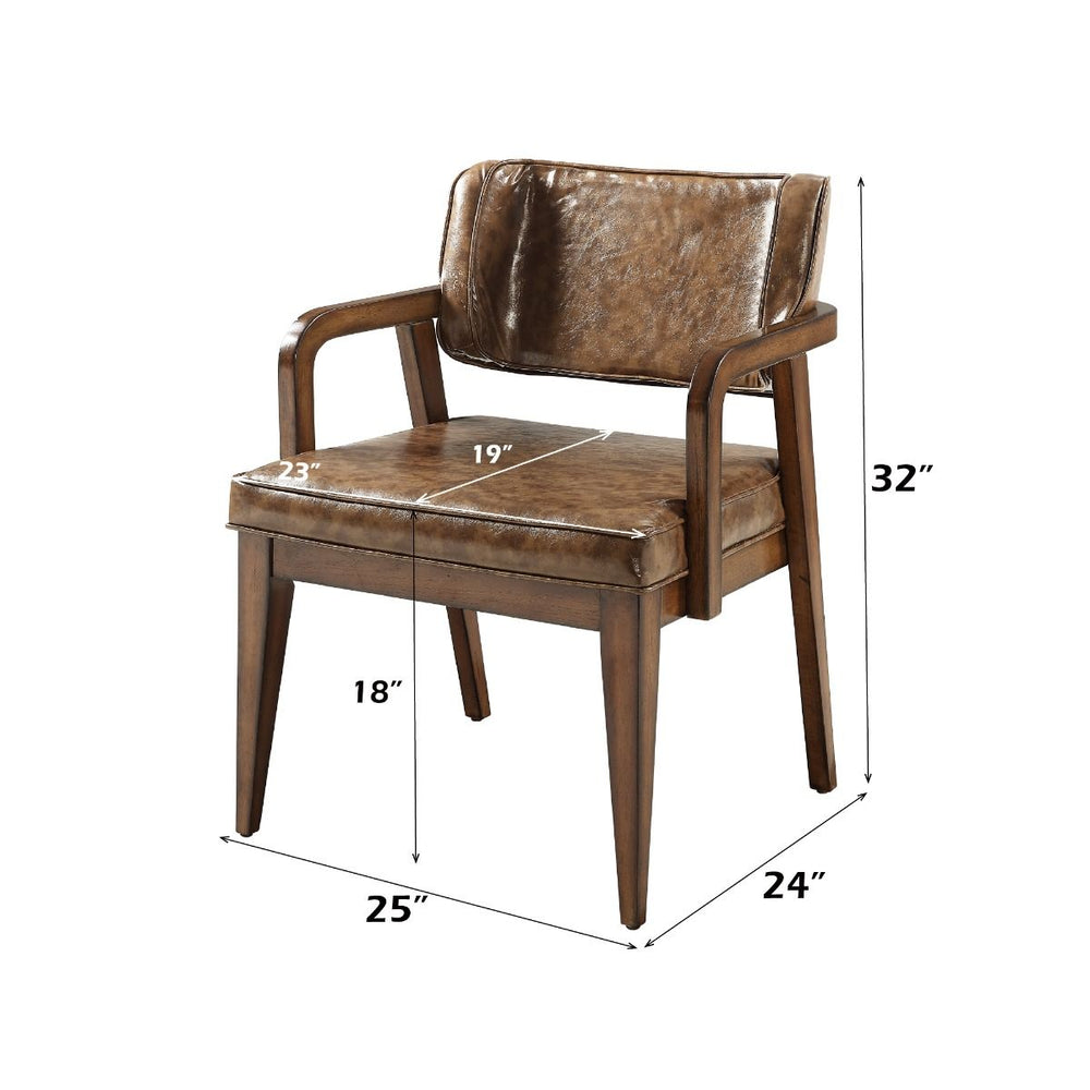 Harvey Arm Chair (Set-2) – dimensions diagram