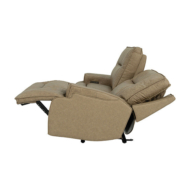 Dallas Oversized Power Sofa, Warm Taupe - view 5