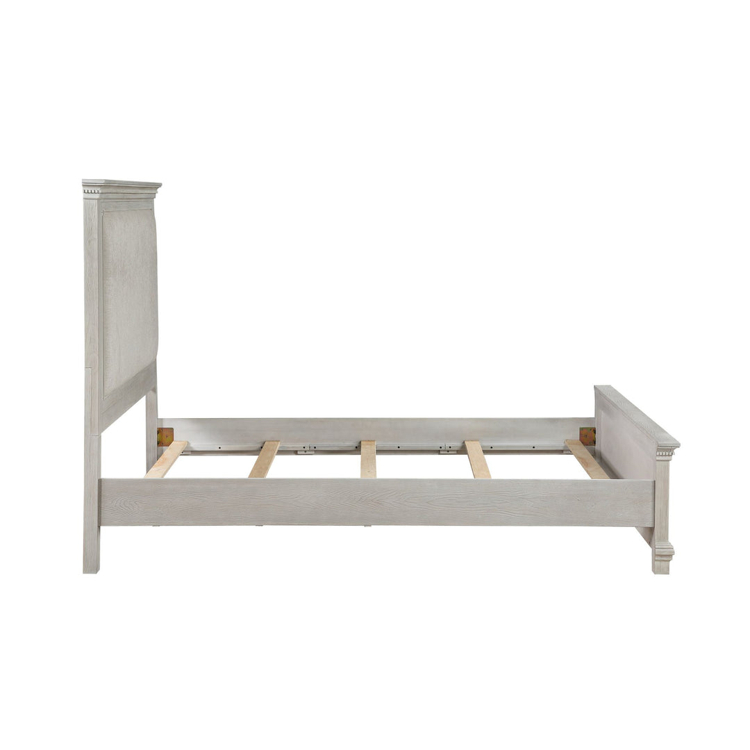 Silver Sands 5/0 Q Panel Headboard-Gray