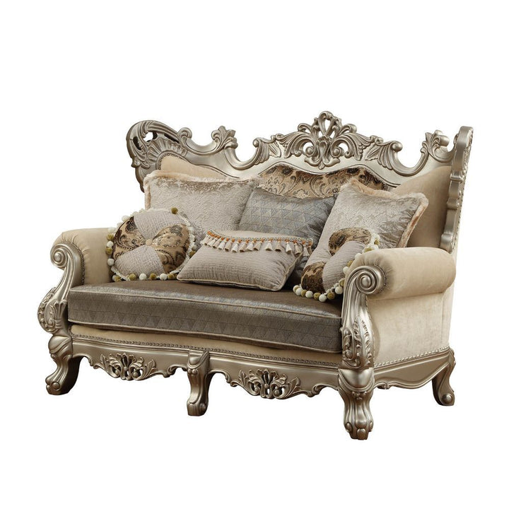 Ranita Loveseat W/6 Pillows